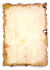 isolated old paper