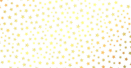 XMAS stars background, sparkle lights confetti falling. magic shining Flying christmas stars on night  3D PNG