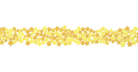 golden stars - (PNG transparent)