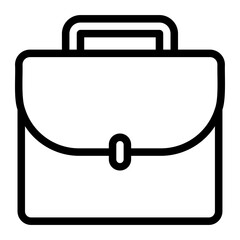 briefcase line icon