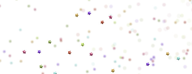 colorful Holiday decoration, glitter frame isolated - png transparent
