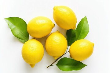 Lemon, Yellow and bight fruit (Ai generated)