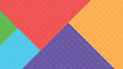 Colorful plaid geometric background