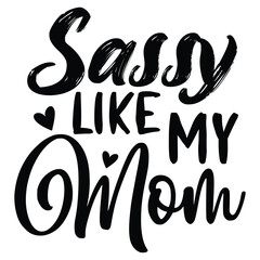 Mother's Day typography shirt design for mother lover mom mommy mama Handmade calligraphy vector illustration Silhouette