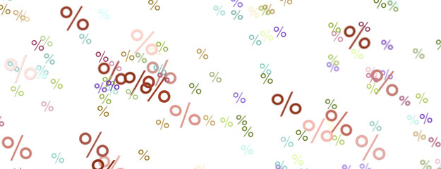 percent sign percentage icon interest rate