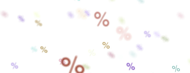 percent sign percentage icon interest rate