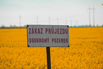 Obraz premium no parking sign