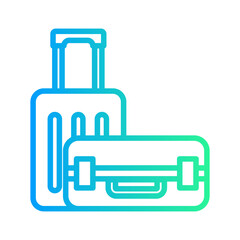 Obraz premium suitcase icon