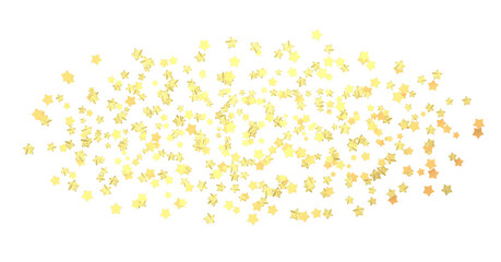 XMAS Stars - stars background, sparkle lights confetti falling. magic shining Flying christmas stars on night  (PNG transparent)