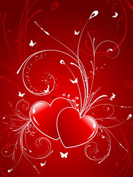 Decorative Valentines background