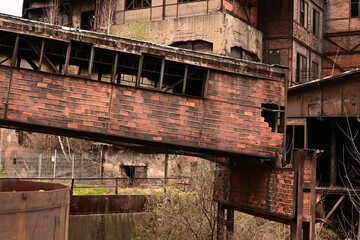 old abandoned factory