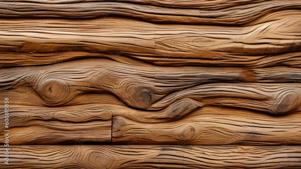 Poster wooden texture with natural patterns. abstract background and texture for design. generative ai