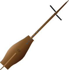 Sundatang is a traditional instrument of the native of East Malaysia. It is made out of wood and bamboo. It is plucked like a guitar