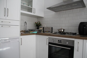 modern kitchen interior