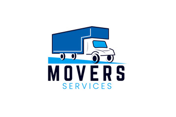 Home Movers logo, Logistic logo.