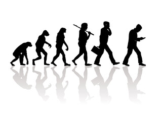Abstract illustration of evolution