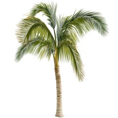 Obraz premium Palm tree - Highly detailed and coloured illustration