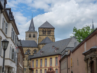 Fototapeta na wymiar Die Stadt Trier an der Mosel