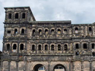 Obraz premium Die Stadt Trier an der Mosel