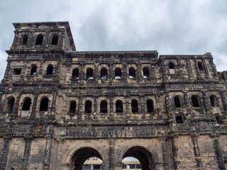 Fototapeta premium Die Stadt Trier an der Mosel