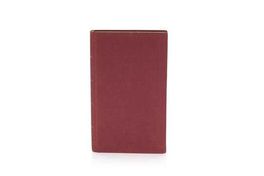 Old book isolated on white background with clipping path.