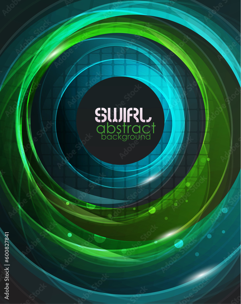 Poster abstract vector background for your design