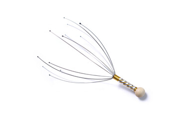 Head relax massager isolated on white