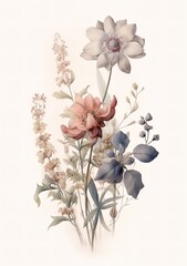 Fine Flowers illustrations for a warm home_2