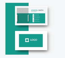 Creative business card And Clean Business Card Design Template, Visiting Card, card