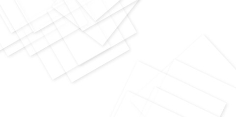 Abstract seamless modern white and gray color technology concept geometric line vector background. Abstract white background with diamond and triangle shapes layered in modern abstract pattern design,