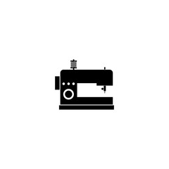 Sewing machine icon  isolated on white background.