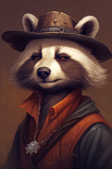 Panda Cowboy