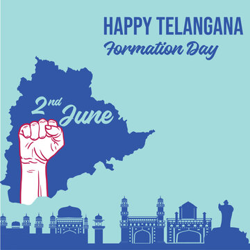 Telangana state formation day celebration