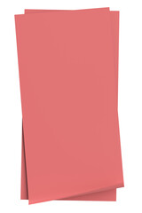 Naklejka premium 3D note paper. Sticky note. 3D illustration.