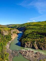 Fototapeta na wymiar Stikine River, British Columbia