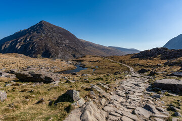 Views around the Devils Kitchen, Snowdonia National Park , North Wales