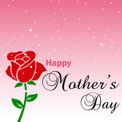 mothers day text vector.suitable for card , banner or poster