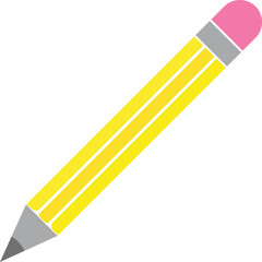 Pencil Flat icon vector 