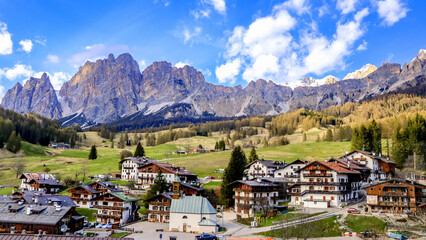 Fototapeta na wymiar Cortina d'Ampezzo, Italy