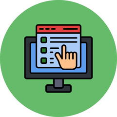 Online Survey Icon