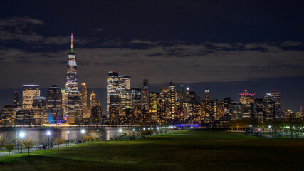 Obraz premium New York City Skyline at Night