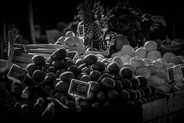 Obraz premium ジャン・タロン市場（野菜市場）