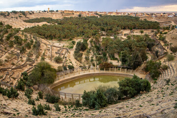 Corbeil de Nefta (Sud Tunisien)