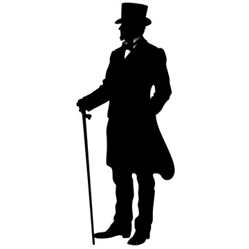 Top Hat Man Images – Browse 64,580 Stock Photos, Vectors, and Video