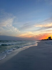 Florida beach sunset 