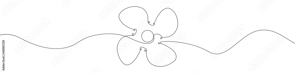 Poster propeller, windmill sign line continuous drawing vector. one line propeller, windmill vector backgro
