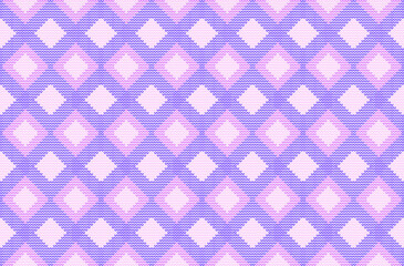 Geometric Abstract Ethnic Seamless Knitted Pattern. Geometry, Design for textiles, curtains, carpet, wallpaper, clothing, wrapping, Batik, fabric, Vector illustration embroidery style.