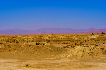Sahara Desert landscape ancient underground irrigation system