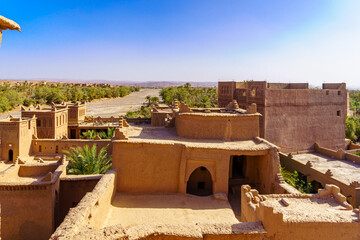 Historic old Kasbah, in Skoura