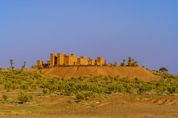 Fototapeta na wymiar Kasbah Amridil, historic traditional fortress